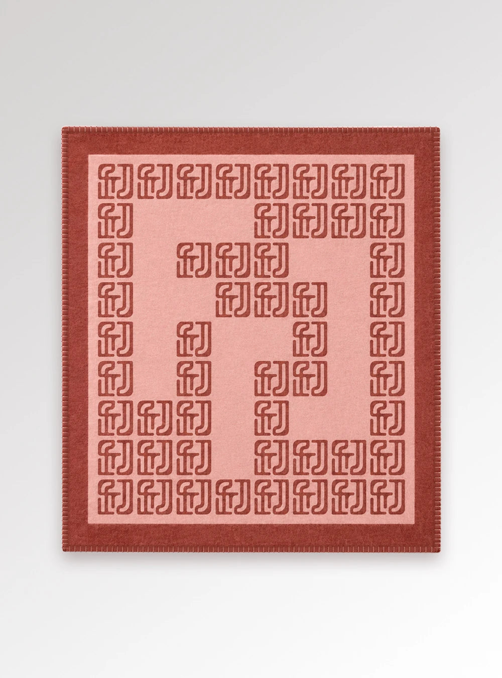 Signature Grid Alpaca & Cashmere Blanket